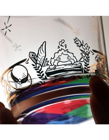 LE CHATEAU AMBULANT - Howl et Sophie - Verre...