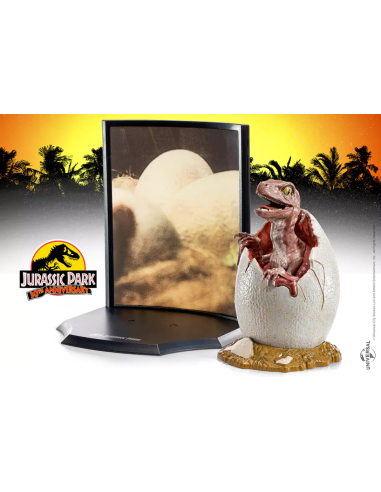 JURASSIC PARK - Oeuf de Vélociraptor -Figurine...
