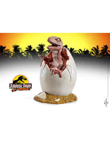 JURASSIC PARK - Oeuf de Vélociraptor -Figurine...