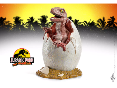 JURASSIC PARK - Oeuf de Vélociraptor -Figurine Toyellectible Treasures