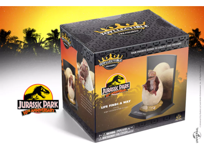 JURASSIC PARK - Oeuf de Vélociraptor -Figurine Toyellectible Treasures