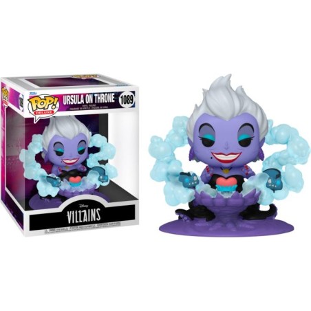 DISNEY Villains  - POP Deluxe NÂ° 1089 - Ursula on Throne