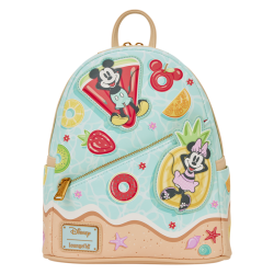 MICKEY & MINNIE - Beach Fun - Mini Sac à Dos LoungeFly