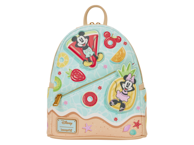 MICKEY & MINNIE - Beach Fun - Mini Sac à Dos LoungeFly