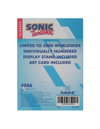 SONIC - Lingot Edition Limitée