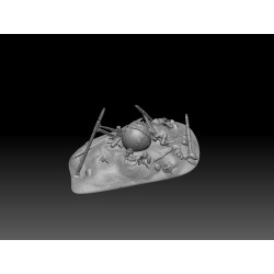 Downed Spider Fichier STL 2