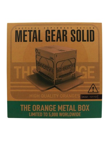 METAL GEAR SOLID 2 - Boite en carton - Replique...