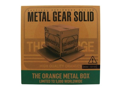 METAL GEAR SOLID 2 - Boite en carton - Replique Edition Limitée