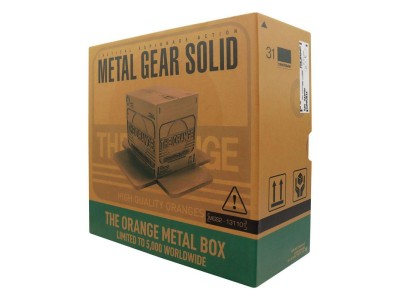 METAL GEAR SOLID 2 - Boite en carton - Replique Edition Limitée