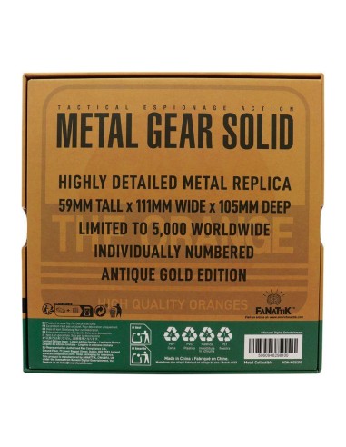 METAL GEAR SOLID 2 - Boite en carton - Replique...