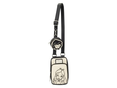 ALICE AU PAYS DES MERVEILLES - Sac Sling Bandoulière LoungeFly
