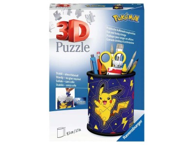 POKEMON - Puzzle 3D - Pot à Crayons