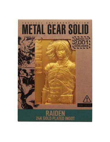 METAL GEAR SOLID 2 - Raiden - Lingot Edition...