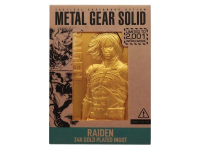 METAL GEAR SOLID 2 - Raiden - Lingot Edition Limitée