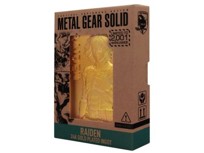 METAL GEAR SOLID 2 - Raiden - Lingot Edition Limitée