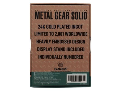 METAL GEAR SOLID 2 - Raiden - Lingot Edition Limitée