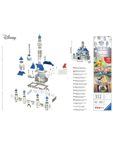DISNEY - Puzzle 3D - Château de Disney