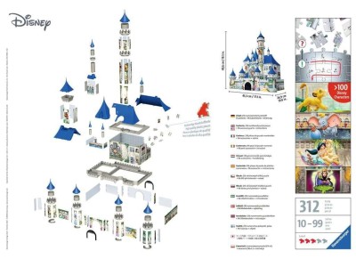 DISNEY - Puzzle 3D - Château de Disney