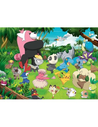POKEMON - Puzzle 300 Pces - Pokemon Sauvages