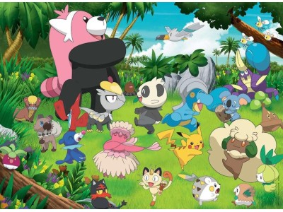 POKEMON - Puzzle 300 Pces - Pokemon Sauvages