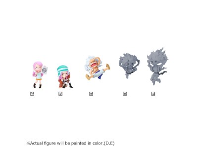 ONE PIECE - WCF Jewelry Bonney History - Assortiments 12 Figurine 6cm