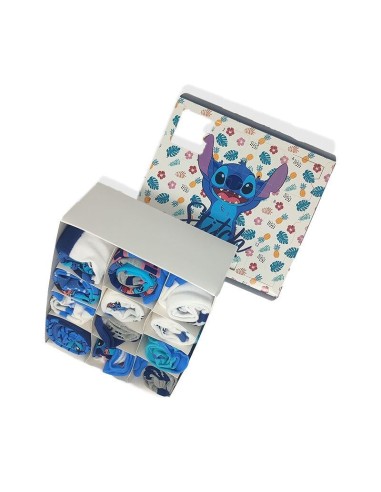 STITCH - Gift Box - 12 Paires de Chaussettes (T...