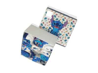 STITCH - Gift Box - 12 Paires de Chaussettes (T 36-41)