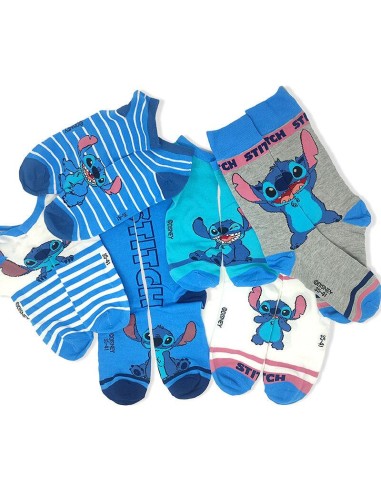 STITCH - Gift Box - 12 Paires de Chaussettes (T...