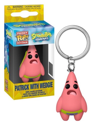 BOB L'EPONGE - Pocket Pop Keychains - Patrick...