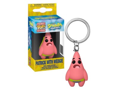 BOB L'EPONGE - Pocket Pop Keychains - Patrick avec Wedgie