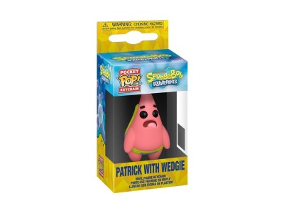 BOB L'EPONGE - Pocket Pop Keychains - Patrick avec Wedgie