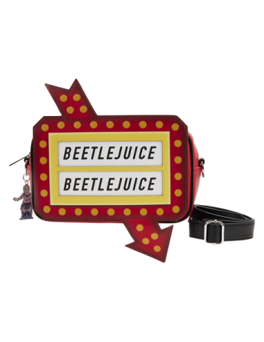 BEETLEJUICE - Graveyard sign - Sac Bandoulière...