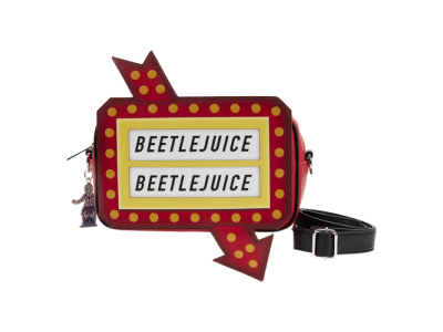 BEETLEJUICE - Graveyard sign - Sac Bandoulière LoungeFly