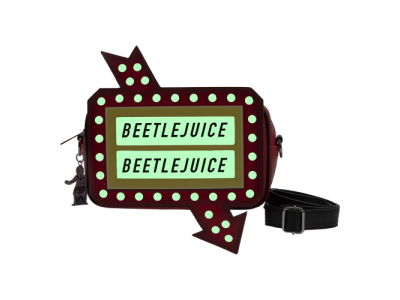 BEETLEJUICE - Graveyard sign - Sac Bandoulière LoungeFly