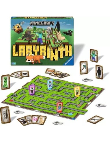 MINECRAFT - Jeu de Plateau Labyrinth