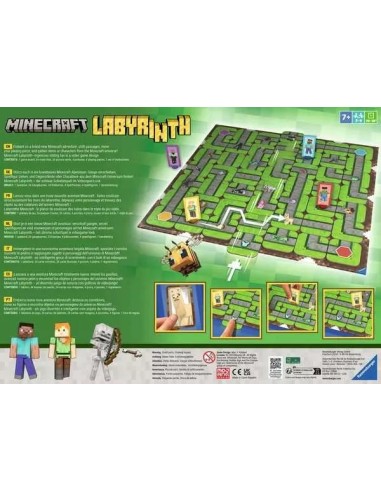 MINECRAFT - Jeu de Plateau Labyrinth