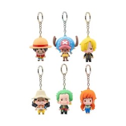 ONE PIECE - Chibi Series - Assortiment 12 Porte-Clés...