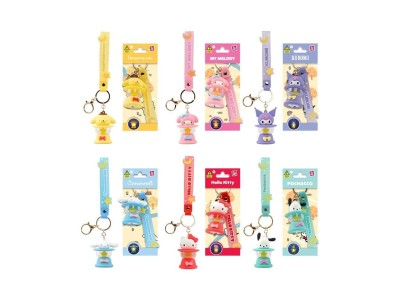 HELLO KITTY -Light-Up Camping Lamp Series -Assortiment 9 Porte-Clés cm