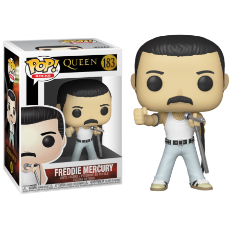 QUEEN - POP NÂ° 183 - Freddie Mercury Radio Gaga 1985