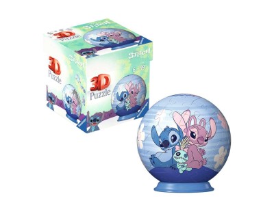 LILO & STITCH - Stitch & Angel - Puzzle 3D 54p