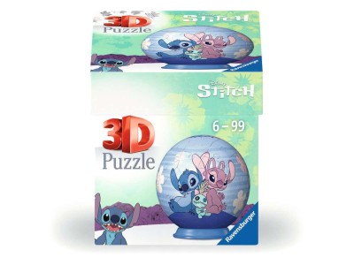 LILO & STITCH - Stitch & Angel - Puzzle 3D 54p