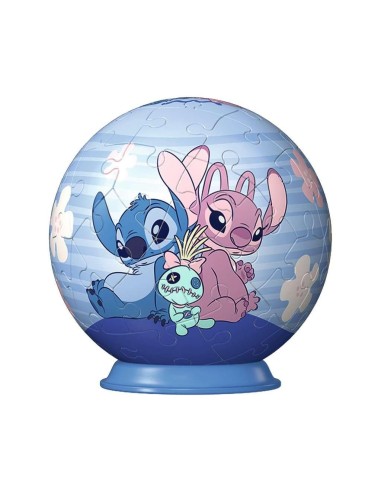LILO & STITCH - Stitch & Angel - Puzzle 3D 54p