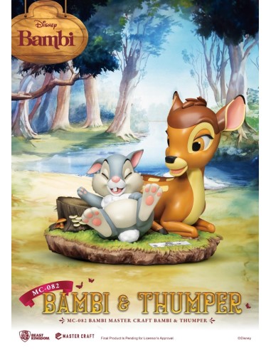 BAMBI - Bambi & Panpan - Statuette Master Craft...