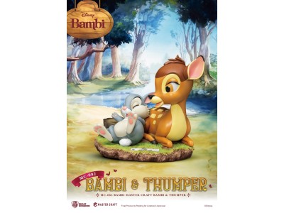 BAMBI - Bambi & Panpan - Statuette Master Craft 26.5cm