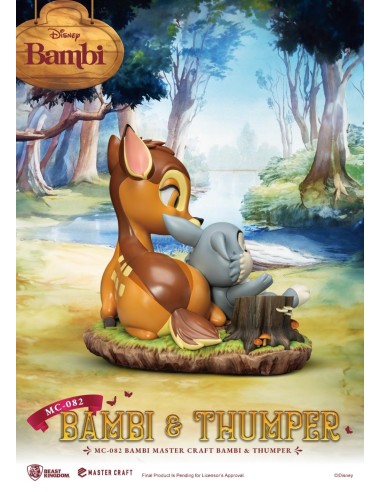 BAMBI - Bambi & Panpan - Statuette Master Craft...