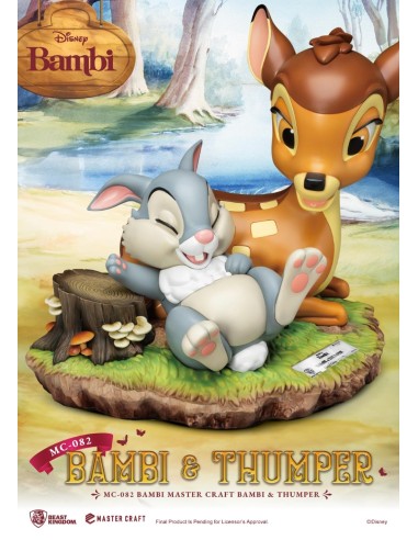 BAMBI - Bambi & Panpan - Statuette Master Craft...