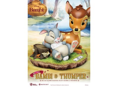 BAMBI - Bambi & Panpan - Statuette Master Craft 26.5cm
