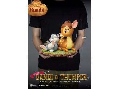 BAMBI - Bambi & Panpan - Statuette Master Craft 26.5cm