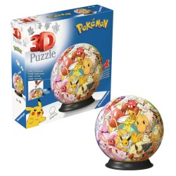 POKEMON - Puzzle 3D - Rond 72p