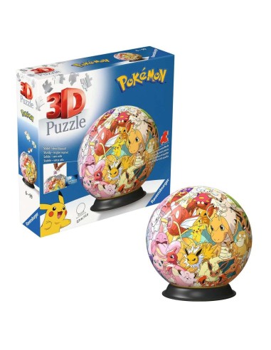 POKEMON - Puzzle 3D - Rond 72p